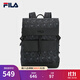 FILA 斐樂(lè )官方男士背包2025冬新款時(shí)尚休閑翻蓋雙肩包書(shū)包電腦包 滿(mǎn)印一-ZA XS