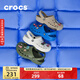 CROCS卡駱馳洞洞鞋貝雅男鞋女鞋輕便耐磨一腳蹬拖鞋休閑鞋|10126 卵石色-2V3 41 /42(260mm)