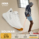 HOKA男款秋季速力馬爾綜合訓練鞋SOLIMAR輕盈防滑穩定耐磨緩震 白色/白色 42