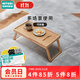 NITORI宜得利家居 家用可折疊床上吃飯桌子餐盤(pán)防滑床用托盤(pán) 自然色(木色)