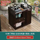愛(ài)迪威帶輪移動(dòng)茶桌小茶臺客廳家用茶桌小型家用茶具燒水壺一整套裝喝茶 單門(mén)帶抽石面長(cháng)65-電器-茶具