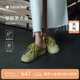 natursun奚夢(mèng)瑤高圓圓章若楠文淇同款德訓鞋女鞋厚底休閑袋鼠鞋情侶鞋單鞋 綠色-半拖 35 (225mm)