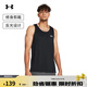 安德瑪（UNDERARMOUR）春夏Launch男子跑步運動(dòng)背心1382585 黑色001 L