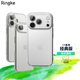 RingKe啞光透明手機殼適用iPhone蘋果17磁吸防摔保護套首爾印花卡套殼黑邊防滑殼新款創意百搭ins風 啞光透明【經典版】 17