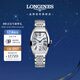 浪琴（LONGINES）瑞士手表 典藏系列 機械鏈帶女表L21424706 