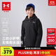 安德瑪（Under Armour）男大童秋冬裝外套戶(hù)外休閑運動(dòng)訓練服連帽三防上衣外套244122115