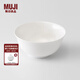 無(wú)印良品（MUJI） 骨瓷 飯碗 餐具 家用 面碗 MD5ICC3A 11.5cm *高5.6cm