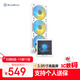 銀昕（SilverStone）E360 MAX白色3.95寸LCD液晶屏CPU水冷散熱器 (預裝三聯(lián)體風(fēng)扇/支持LGA1700/AM5/ARGB/漏液包賠) 