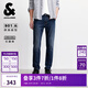 杰克·瓊斯（JACK&JONES）25年男裝秋季牛仔褲男901修身彈力潮流水洗牛仔休閑褲子品牌男褲 E42中牛仔藍(lán) 33 180 W33/L32