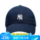 美職棒（MLB）旗艦官方男女帽子春夏軟頂運動(dòng)棒球帽休閑遮陽(yáng)帽鴨舌帽生日禮物 紐約洋基隊/藏青色/77 均碼 F