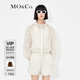 MO&Co.【UPF40+涼感防曬服】運(yùn)動(dòng)風(fēng)老花寬松夾克外套薄款上衣摩安珂 綠白混色-第2批 L 170