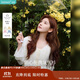茵曼（INMAN）歐若風(fēng)鏤空薄針織短袖T恤女裝2025年夏季新款開衫上衣 杏色 M