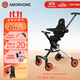 AMORHOME遛娃神器嬰兒推車(chē)兒童手推車(chē)輕便可折疊高景觀(guān)寶寶小推車(chē)溜娃神車(chē) 橙光橘 傘【全包款】