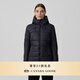 加拿大鵝（Canada Goose）Abbott 女士輕薄羽絨服連帽衫休閑外套大鵝羽絨服 2220L 61 黑色 M