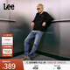 Lee【張凌赫代言】726舒適直筒丹寧復古水洗藍色男牛仔褲休閑潮流 中淺藍 34 (160-170斤可選)