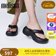 Melissa梅麗莎Free2.0女夏新款果凍拖鞋35875 黑色 37