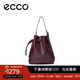 愛(ài)步（ECCO） 中號肩背包 手提單肩輕奢百搭牛皮女包 9107948 深酒紅910794890395