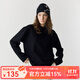 NORYBRAND 24FW 城市戶外哈蘇分割結(jié)構(gòu)高領(lǐng)長袖通勤休閑打底衫T恤 黑色 S