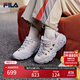 FILA 楊冪同款|斐樂(lè )官方女鞋MUFFIN2025冬新款松餅鞋時(shí)尚摩登休閑鞋 微白-WW 37.5