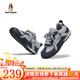 暇步士（Hush Puppies）童鞋男童運動(dòng)鞋中大童戶(hù)外輕便休閑鞋女童春秋新款兒童跑步阿甘鞋 HP5605023藍色 35