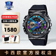 卡西歐（CASIO）手表男表gshock鋼鐵黑暗之心GM-110學(xué)生運動(dòng)手表小鋼炮節日禮物 GM-110B-1APR  炫彩表盤(pán)運動(dòng)