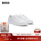 BOSS博斯男士金色徽標裝飾運動(dòng)鞋 100-白色 41