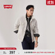 Levi's李維斯25年春季新款男士時(shí)尚休閑寬松工裝風(fēng)灰白色夾克外套 灰白色 A5782-0066 XL