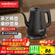 金灶（KAMJOVE）茶藝專(zhuān)用電熱水壺長(cháng)嘴燒水壺家用1.5L大容量電水壺開(kāi)水壺 T-94 1.5L 黑色