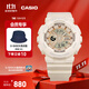 卡西歐（CASIO） BABY-G BA-110GA潮流運動(dòng)女士手表 時(shí)尚防震防水手表【禮物】 BA-110XGA-7A2PR夜光功能