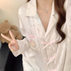 JIOESC睡衣女長(cháng)袖春秋可外穿2025新款HelloKitty高級感學(xué)生家居服兩件套 蛇紋KT貓【長(cháng)袖套裝】 XL 【120-140斤】
