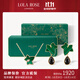 LOLA ROSE羅拉玫瑰常青藤飾品禮盒孔雀石項鏈耳環(huán)耳釘手鏈生日禮物送女朋友 【項鏈+耳墜】LR50038+LR60001