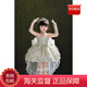 WVD美國品牌音盒公主裙女童2025新款高端兒童主持人生日演出禮服趙露思白色禮服禮服+拖尾90 CM