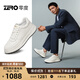 零度Zero【楊爍聯(lián)名同款】輕量零感厚底西裝小白鞋2025新款休閑板鞋男 S33536白色 40