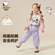 史努比（SNOOPY）童裝女童套裝兒童衛衣衛褲兩件套小童寶寶衣服秋 三色套裝夢(mèng)幻紫