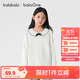 巴拉巴拉balaone女童長(cháng)袖t恤兒童2025秋甜美娃娃領(lǐng)內搭上衣萌208325100001
