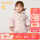 巴拉巴拉嬰兒羽絨服男童冬季女童短款外套花朵造型2024甜美萌208424107233