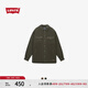 Levi's【商場(chǎng)同款】李維斯男士3M新雪麗燈芯絨棉衣外套002PW 果綠色 M