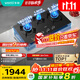 華帝（VATTI）【頂配三眼灶+定時(shí)+聯(lián)動(dòng)】國家補貼三眼燃氣灶天然氣嵌入式5.2kW猛火煤氣爐雙灶具灶臺i10503