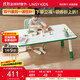 LINSY KIDS林氏兒童桌椅套裝寶寶幼兒園學(xué)習桌花生桌 1.0米游戲桌+游戲椅*1