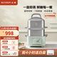 北鼎（Buydeem）電蒸鍋 大容量家用蒸鍋 精簡(jiǎn)電鍋一體多功能鍋 雙層保溫不銹鋼蒸汽鍋 G53 精簡(jiǎn)速蒸10L