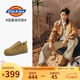 Dickies【田嘉瑞同款】【曾可妮同款】男士板鞋低幫休閑鞋工裝鞋 黃棕 41