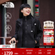 北面（The North Face）三合一沖鋒衣女Elements抓絨內膽外套防水可拆卸25秋冬款|8ED0 JK3/宇宙黑 L/165