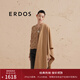 ERDOS 純羊絨單層水紋休閑簡(jiǎn)約純色圍巾女披肩 初絨 沙米 180cmX70cm