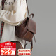 viney牛皮雙肩包女復古學(xué)生高中初中書(shū)包輕便旅游旅行背包生日禮物女友