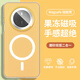 弘卓 適用華為mate70pro/pro+手機殼mate70pro/pro+保護套膚感磁吸多巴胺果凍殼硅膠防摔磨砂殼 活力橙