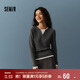 森馬（Semir）森馬毛衣女短款假兩件含羊毛針織衫24冬新款保暖內搭109724107015