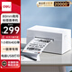 得力（deli）DL-760D快遞打印機 高速倉儲物流面單快遞一聯(lián)單 80mm商用辦公不干膠條碼熱敏標簽打印機 USB版