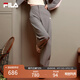 FILA 楊冪同款|斐樂(lè )官方女裝梭織長(cháng)褲2025秋季新款時(shí)尚傘兵褲降落傘褲 云跡灰-DY M 165/66A/M