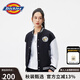 dickies夾克外套女時(shí)尚百搭棒球服運動(dòng)休閑夾克情侶款10804 黑色 L