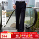 雅戈爾（YOUNGOR）套西褲子男100F款西服褲西裝褲西褲純綿羊毛秋冬季保暖 藏青 34 175/84A